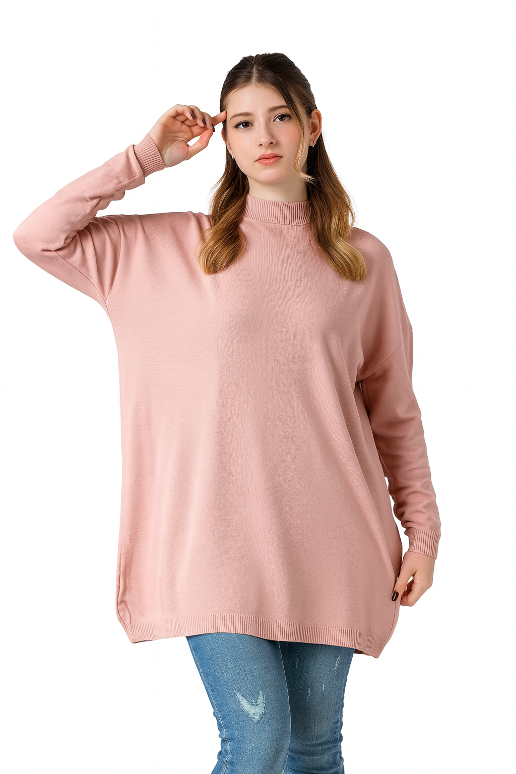 Cotton Body Loose long with a sporty relaxed fit