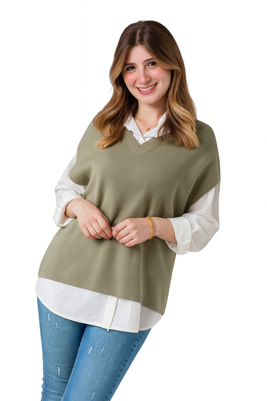 Long Cotton Body Layered